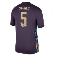 Camiseta Inglaterra John Stones #5 Segunda Equipación Replica Eurocopa 2024 mangas cortas